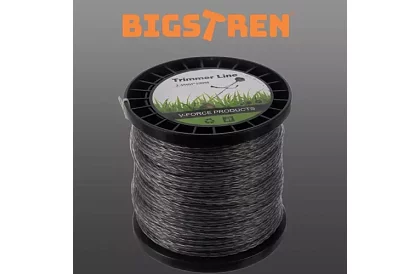 Fűrészszál bozótvágóhoz 2,4 mm x 100 m - megerősített, csavart