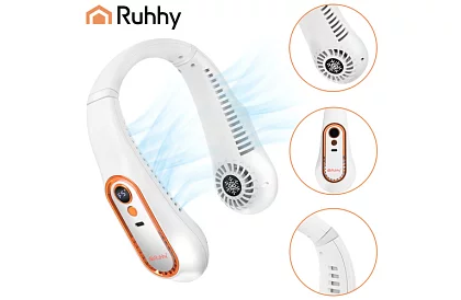 Nyakra szerelhető ventilátor, mini hűtő ventilátor