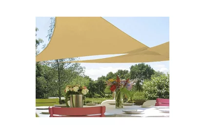 Napernyőző napernyő háromszög 3 × 3 × 3 m – bézs