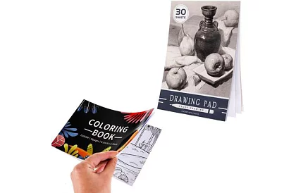 Rajzszett fából készült bőröndben - 148 darab