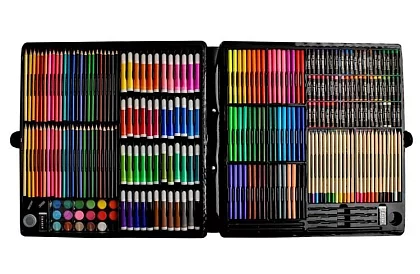 Nagy festő készlet bőröndben 288 db