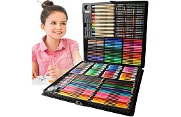 Nagy festő készlet bőröndben 288 db