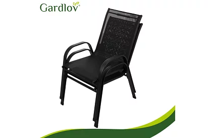 Kerti fém székek – 2 darab a készletben