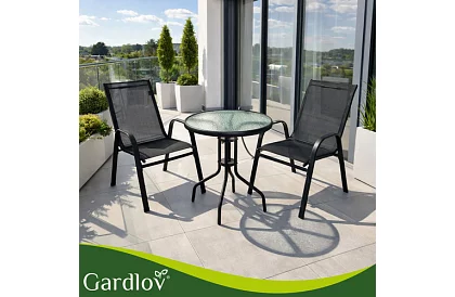 Kerti fém székek – 2 darab a készletben