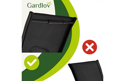 Kerti fém székek – 2 darab a készletben