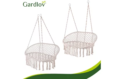 Kerti kétszemélyes hinta párnákkal - 300 kg-ig