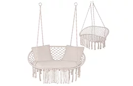 Kerti kétszemélyes hinta párnákkal - 300 kg-ig