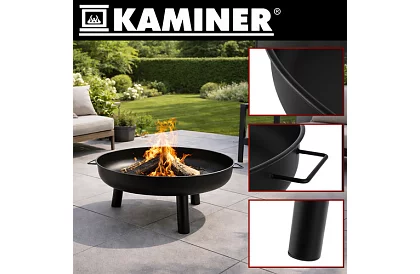 Kerti tűzrakás fogantyúkkal – 80 cm