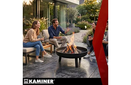 Kerti tűzrakás fogantyúkkal – 80 cm