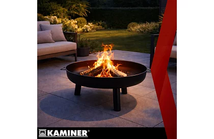 Kerti tűzrakás fogantyúkkal – 80 cm