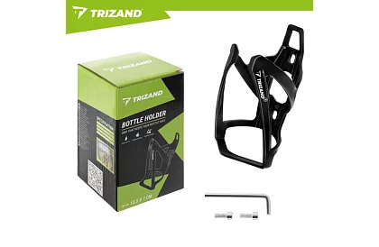 Univerzális palacktartó kerékpárra – fekete