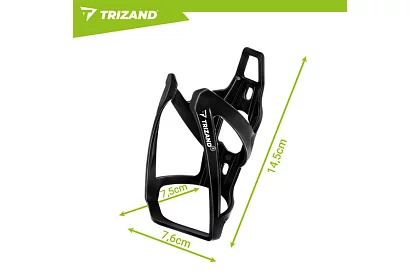 Univerzális palacktartó kerékpárra – fekete