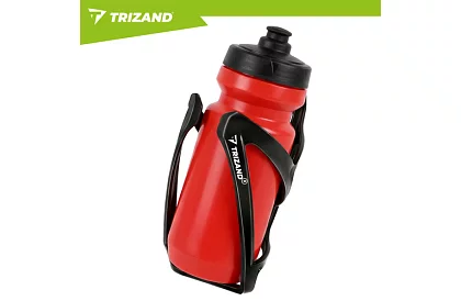 Univerzális palacktartó kerékpárra – fekete