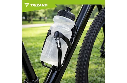 Univerzális palacktartó kerékpárra – fekete