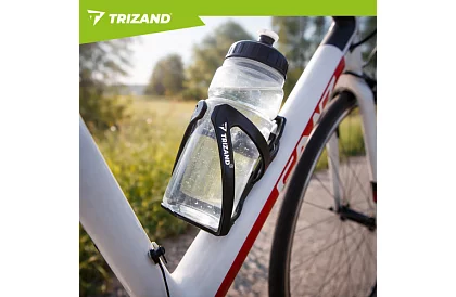 Univerzális palacktartó kerékpárra – fekete