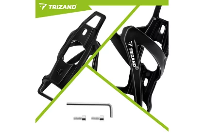 Univerzális palacktartó kerékpárra – fekete