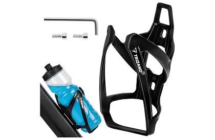 Univerzális palacktartó kerékpárra – fekete