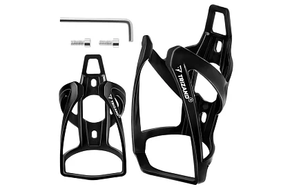 Univerzális palacktartó kerékpárra – fekete