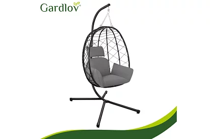 Kerti hinta párnával – függő szék 150 kg-ig