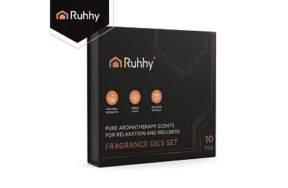 Illóolaj készlet, 10 illat – 10 db 10 ml-es