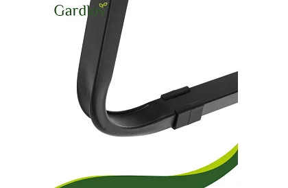 Kerti összecsukható szék fekete – teherbírás 120 kg