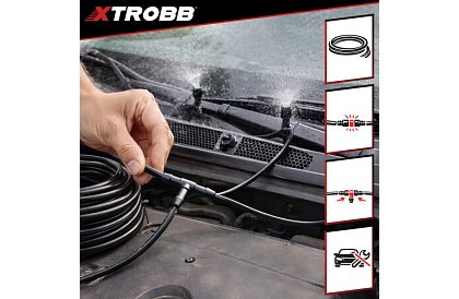 Javító készlet ablaktörlőkhöz 2 m – 4/5 mm + T-darabok