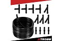 Javító készlet ablaktörlőkhöz 2 m – 4/5 mm + T-darabok
