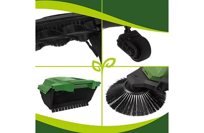 Kézi seprőgép Nexo 2100 m2/h - 680 mm, 24 liter