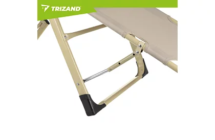 Összecsukható kertiszék 3 az 1-ben párnával - bézs