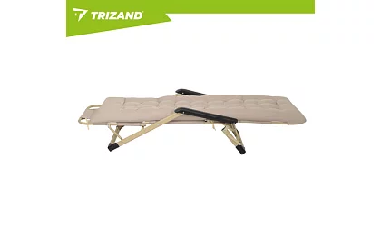 Összecsukható kertiszék 3 az 1-ben párnával - bézs