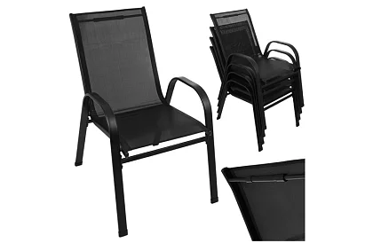 Kerti szék készlet – 4 szék teraszra, erkélyre, kertbe