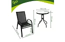 Kerti bútor szett – asztal + 2 szék