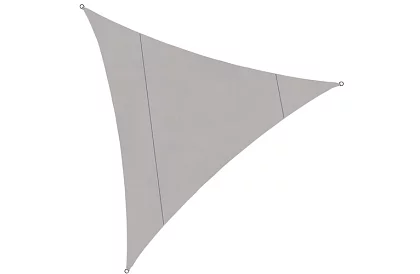 Árnyékoló napernyő háromszög 4 × 4 × 4 m – szürke