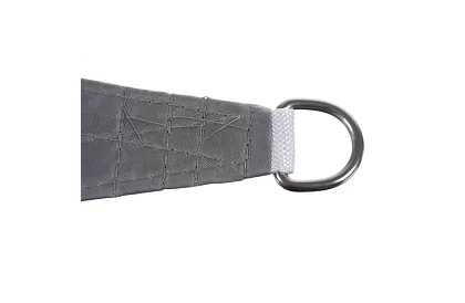 Árnyékoló napernyő háromszög 4 × 4 × 4 m – szürke