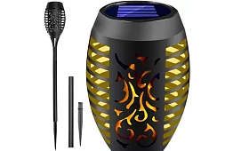 Kerti lámpa – napeneres fáklya lángoló tűz hatással