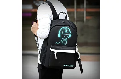 Reflexiós iskolai hátizsák – 19 liter