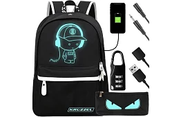 Reflexiós iskolai hátizsák – 19 liter