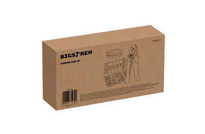 Krimpáló fogó hüvelyekhez 0,25–10 mm2 + 1200 hüvely készlet