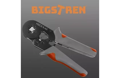 Krimpáló fogó hüvelyekhez 0,25–10 mm2 + 500 db hüvely