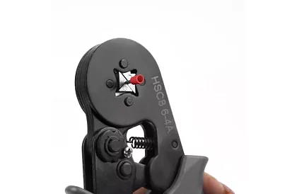 Krimpáló fogó hüvelyekhez 0,25–10 mm2 + 500 db hüvely