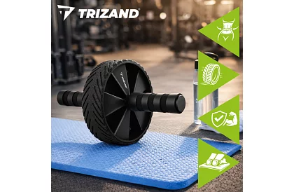 Kerek a hasi izmok edzéséhez + térdvédő pad