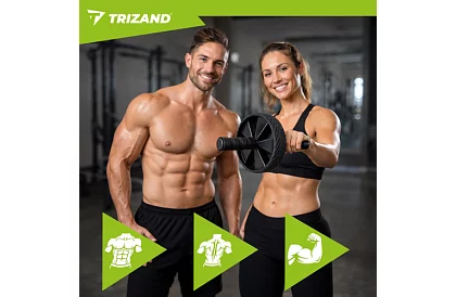 Kerek a hasi izmok edzéséhez + térdvédő pad