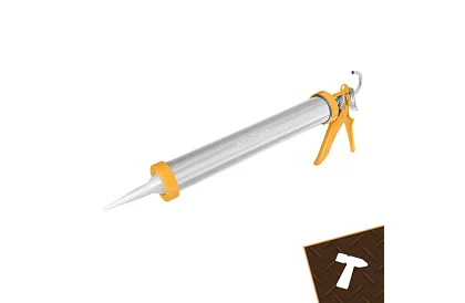 Tömítőpisztoly 600 ml + 5 fúvóka + 5 spatula