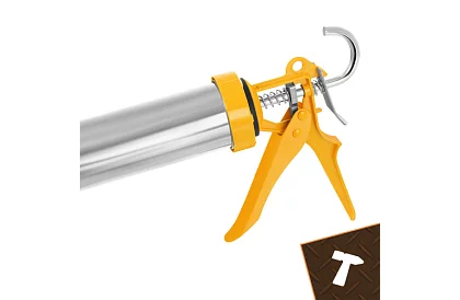 Tömítőpisztoly 600 ml + 5 fúvóka + 5 spatula