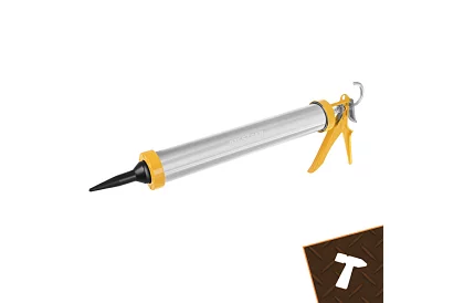 Tömítőpisztoly 600 ml + 5 fúvóka + 5 spatula