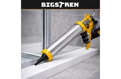 Tömítőpisztoly 600 ml + 5 fúvóka + 5 spatula