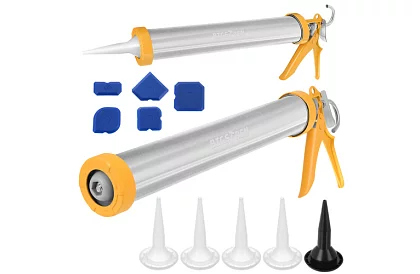 Tömítőpisztoly 600 ml + 5 fúvóka + 5 spatula