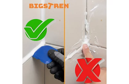 Tömítőpisztoly 600 ml + 5 fúvóka + 5 spatula