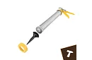 Tömítőpisztoly 600 ml + 5 fúvóka + 5 spatula