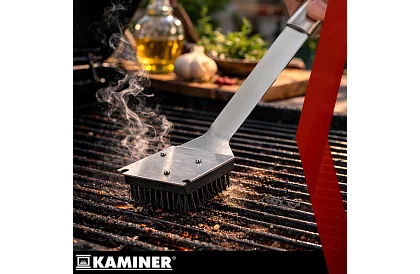 Grillező szerszámok rozsdamentes acélból - 6 darabos készlet